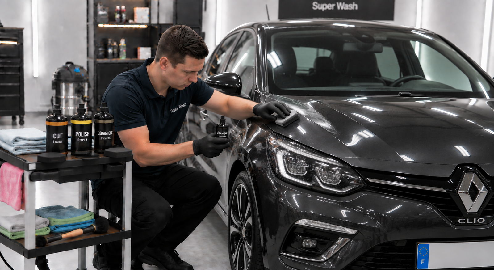 Polissage et traitement céramique Super Wash